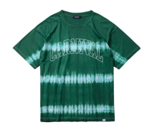 Buy Carnival College Tie-Dye Ovs T-Shirt Green SS23 at Sasom – Authentic and Ready to Ship