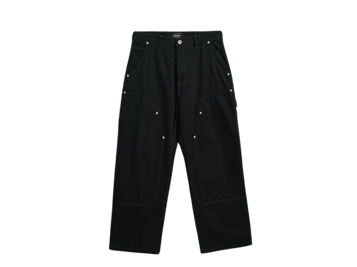 【新品未使用】REPUBLIC&CO DOUBLE KNEE pantsブラック PRINTED DOUBLE KNEE PANTS - BLACK | ファッション通販サイト NUGU