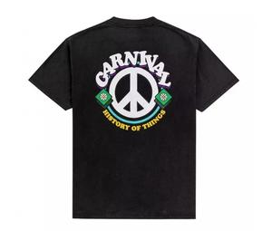 Carnival History Washed T-Shirt Black (FW22)