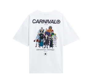 Carnival HUNTER x HUNTER PHANTOM TROUPE OVS T-SHIRT WHITE