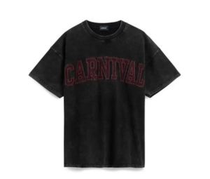 Carnival Iconic Washed OVS T-shirt Black (SS24)