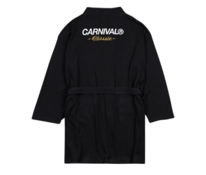 Carnival Imperial Leather Bath Robe Black