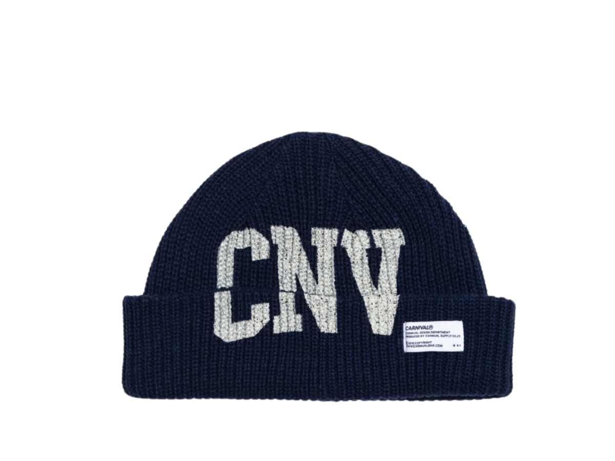 https://d2cva83hdk3bwc.cloudfront.net/carnival-initial-beanie-navy-fw24-1.jpg