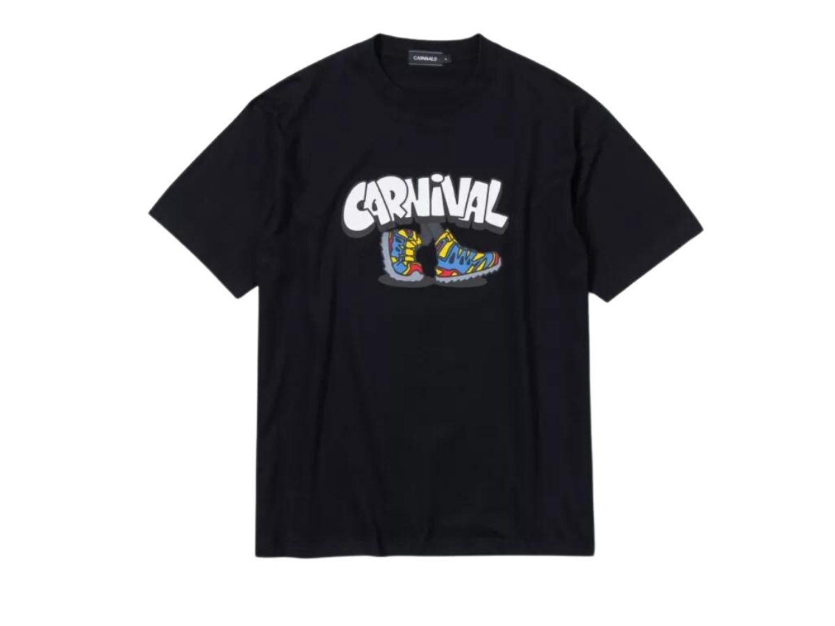 Carnival Keep Walking T-Shirt Black SS23