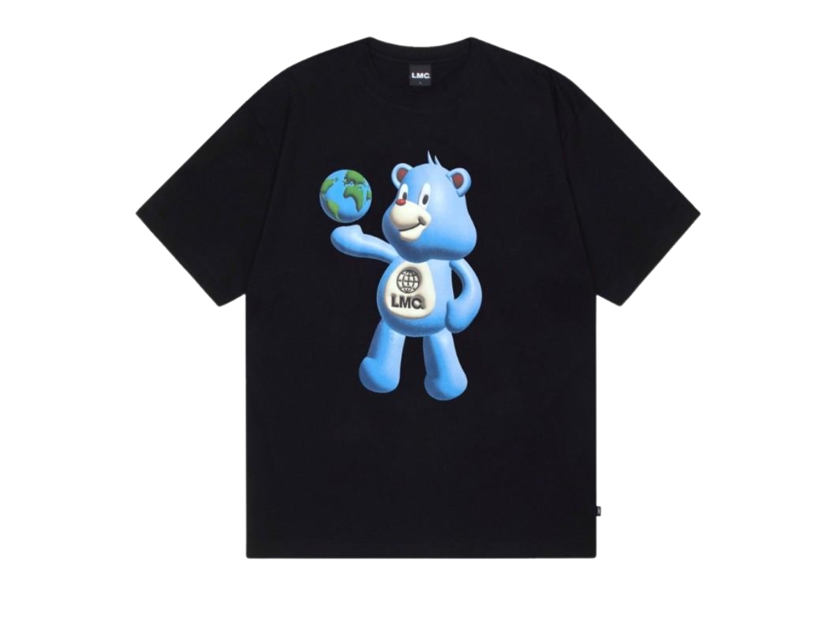 ■LMC■ 3D BEAR TEE black 0LM45STS509BLK 3D BEAR TEE black - LMC | 60% - Asian Fashion Online Store