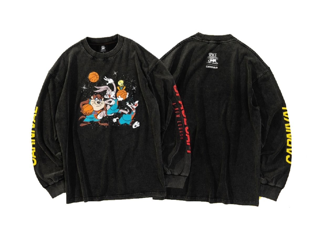 SASOM เสื้อผ้า Carnival Space Jam Legacy LS TShirt Black เช็คราคาล่าสุด