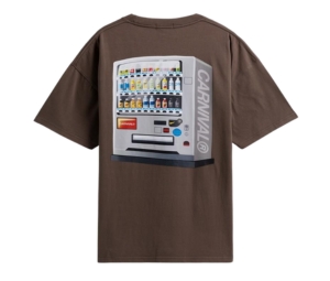 Carnival Vending Machine Ovs T-Shirt Brown (SS24)