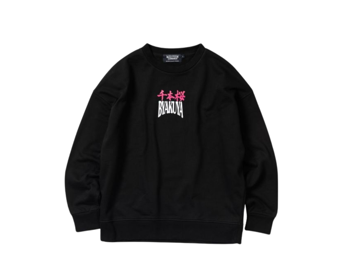 Carnival X Bleach Byakuya Crewneck Black