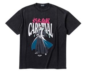 Buy Carnival X Bleach Byakuya Oversized Washed T-Shirt Black at Sasom – Authentic and Ready to Ship