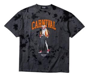 Carnival X Bleach Ichigo Hollow Oversized Tie-Dye T-Shirt Midnight