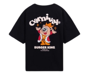 Carnival X Burger King Bernie Ovs T-Shirt Black