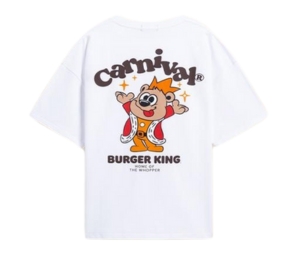 Carnival X Burger King Bernie Ovs T-Shirt White