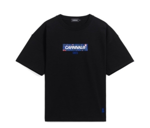 Carnival X Costs Box Logo Ovs Box Logo T-Shirt Black