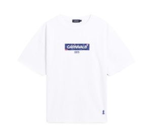 Carnival X Costs Box Logo Ovs Box Logo T-Shirt White