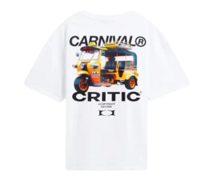 Carnival X Critic Bangkok Ride Ovs T-Shirt White