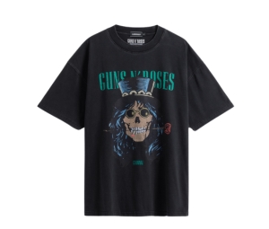 Carnival X Guns N Roses Slash Ovs Washed T-Shirt Black