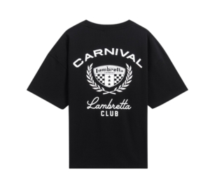 Carnival X Lambretta Club Ovs T-Shirt Black