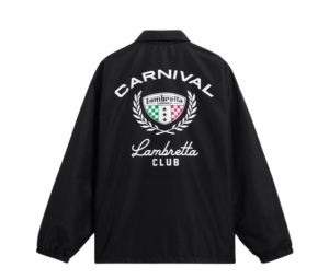 Carnival X Lambretta Coach Jacket Black