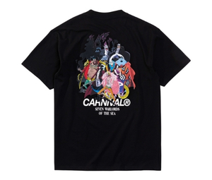 Buy Carnival X One Piece 7 Warlords T-Shirt Black at Sasom – Authentic and Ready to Ship
