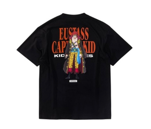 Carnival X One Piece Captain Kid T-Shirt Black