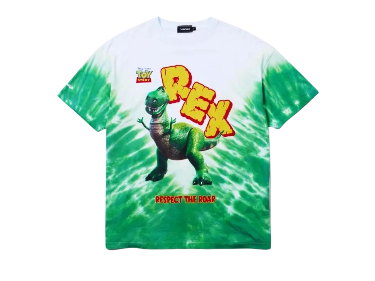 SASOM เสื้อผ้า Carnival x Toy Story Rex Ovs TShirt Green เช็คราคาล่าสุด