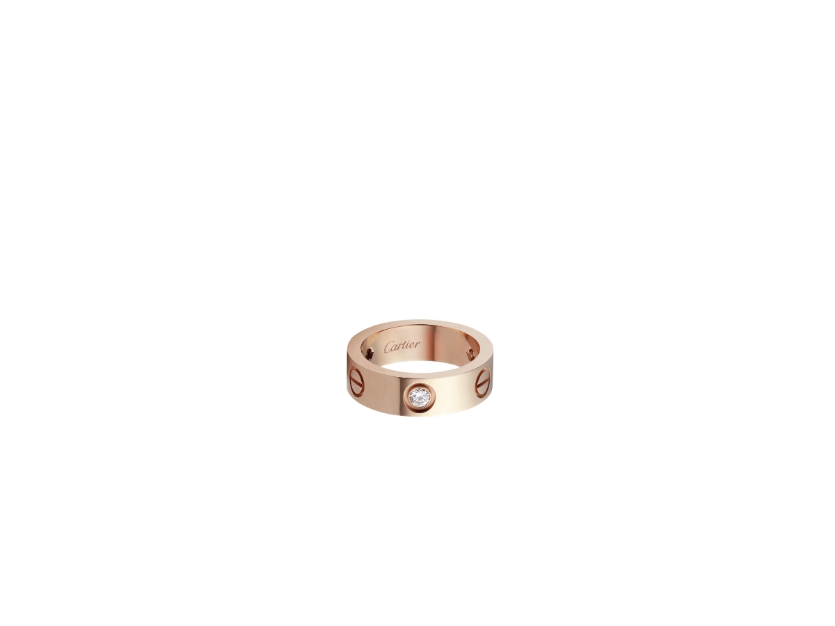 Cartier love ring store 3 diamonds price