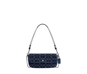 Buy Coach Brook Flap Chain Bag Denim at Sasom – Authentic and Ready to Ship