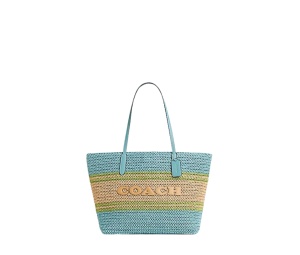 Buy Coach City Tote Bag Light Turquoise Multicolor at Sasom – Authentic and Ready to Ship