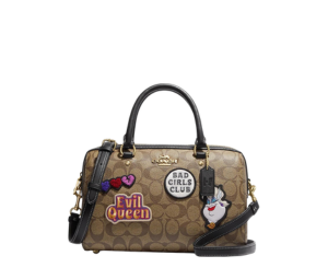 Buy Coach x Disney Rowan Satchel In Signature Canvas With Patches Khaki Multicolor at Sasom – Authentic and Ready to Ship