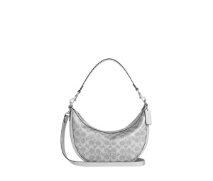 Buy Coach Aria Shoulder Bag In Signature Canvas Gray at Sasom – Authentic and Ready to Ship