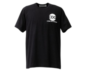 CDG Circle Logo T-Shirt Black