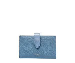 Buy Celine Accordeon Card Holder Blue at Sasom – Authentic and Ready to Ship