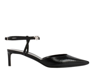 Buy Celine Lizard-Embossed Slingbacks Black at Sasom – Authentic and Ready to Ship