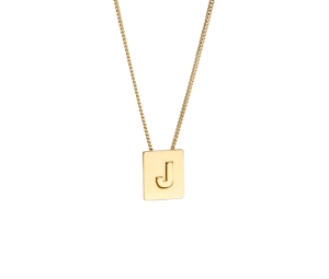 Celine alphabet hotsell pendant j