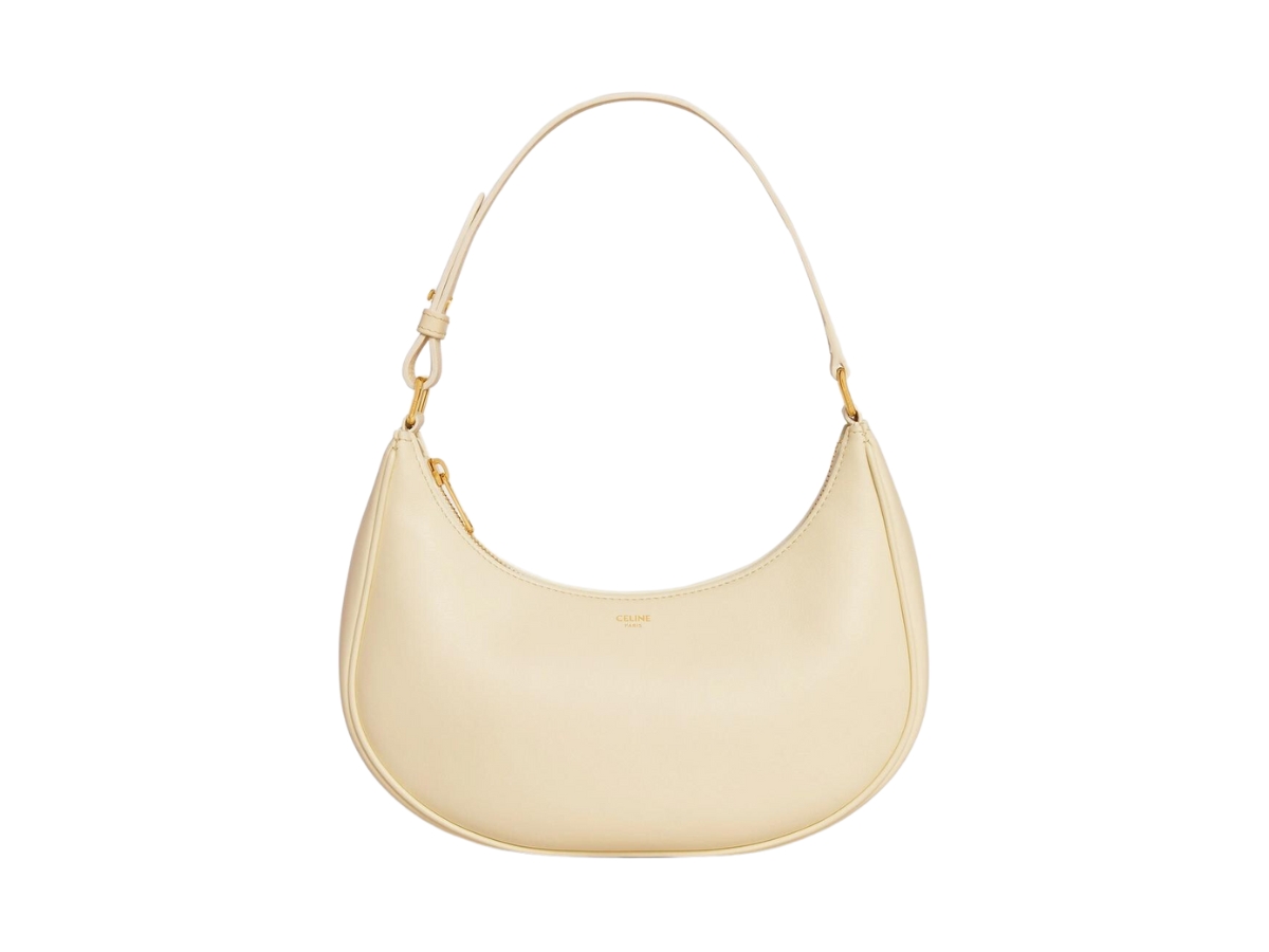 Celine Ava Bag In Smooth Calfskin Soft With Gold Finishing