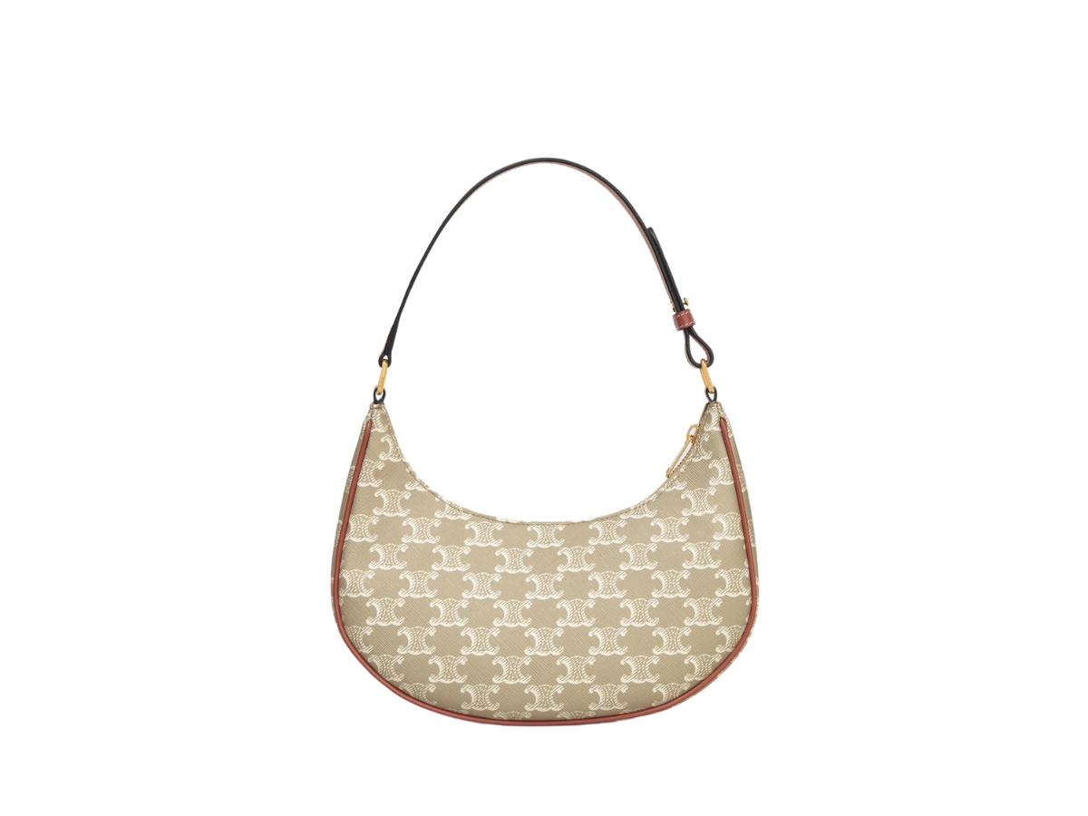 【国内発送】AVA BAG IN TRIOMPHE CANVAS AND CALFSKIN Women's Ava bag in Triomphe canvas and calfskin | CELINE | 24S