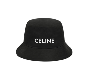 Buy Celine Bucket Hat In Gabardine Cotton Ultra Black at Sasom – Authentic and Ready to Ship
