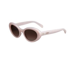 Buy Celine Cat Eye S193 Sunglasses In Acetate Milky Light Pink at Sasom – Authentic and Ready to Ship