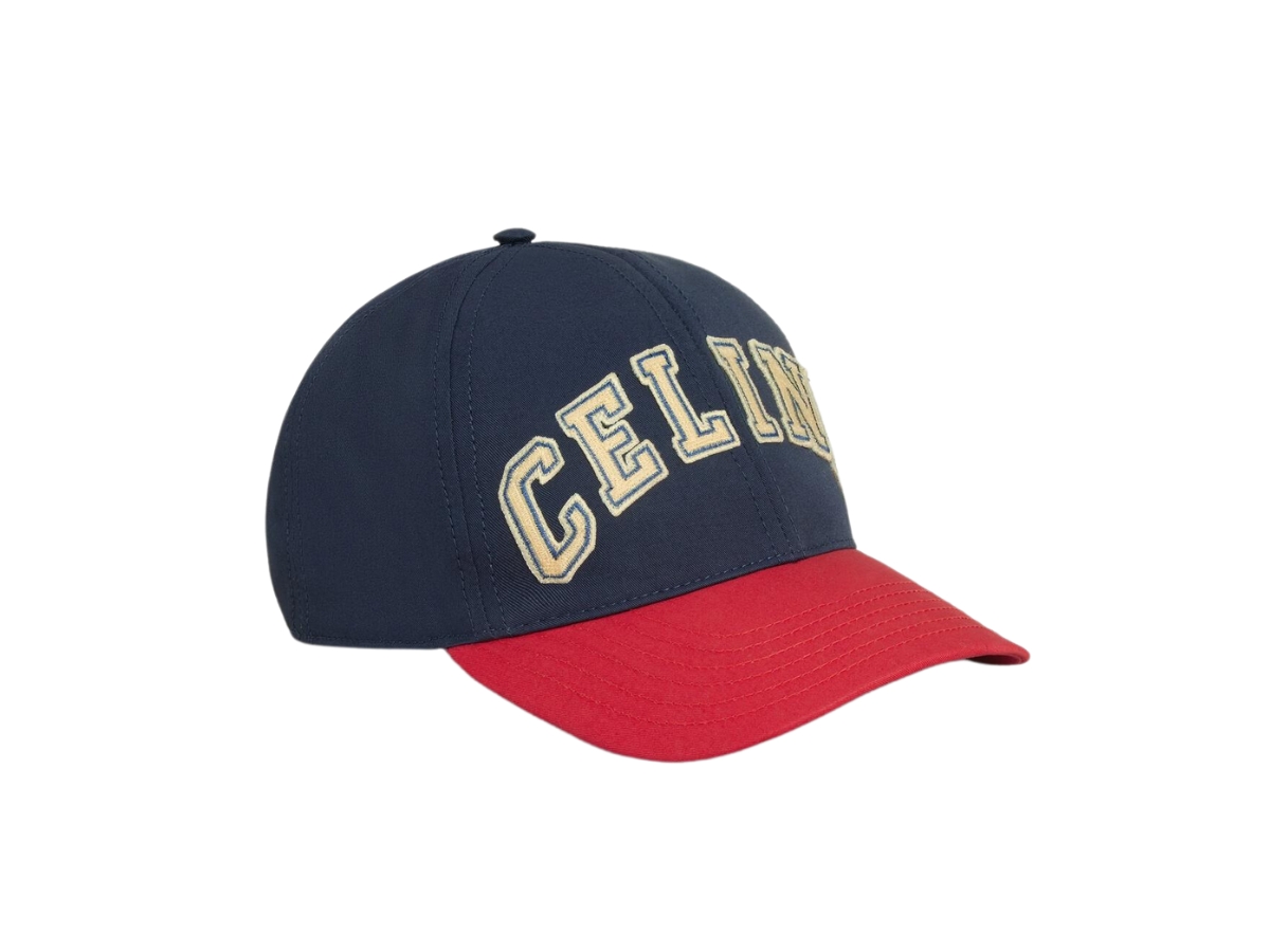 https://d2cva83hdk3bwc.cloudfront.net/celine-college-baseball-cap-in-cotton-navy-red-2.jpg