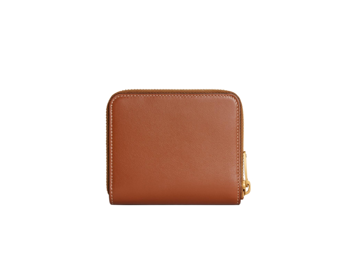 CELINE 折りたたみ財布 COMPACT ZIPPED WALLET CUIR TRIOMPHE CELINE 折りたたみ財布 COMPACT ZIPPED WALLET CUIR TRIOMPHE
