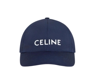 Buy Celine Cotton Baseball Cap Navy at Sasom – Authentic and Ready to Ship