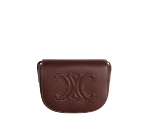 Buy Celine Folco Cuir Triomphe In Smooth Calfskin With Gold Finishing Hardware Chestnut at Sasom – Authentic and Ready to Ship