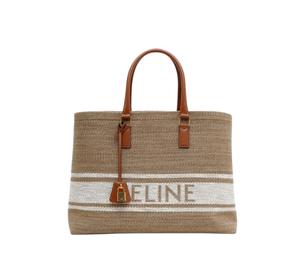 SASOM bags Celine Horizontal Cabas Tote Bag In Canvas With