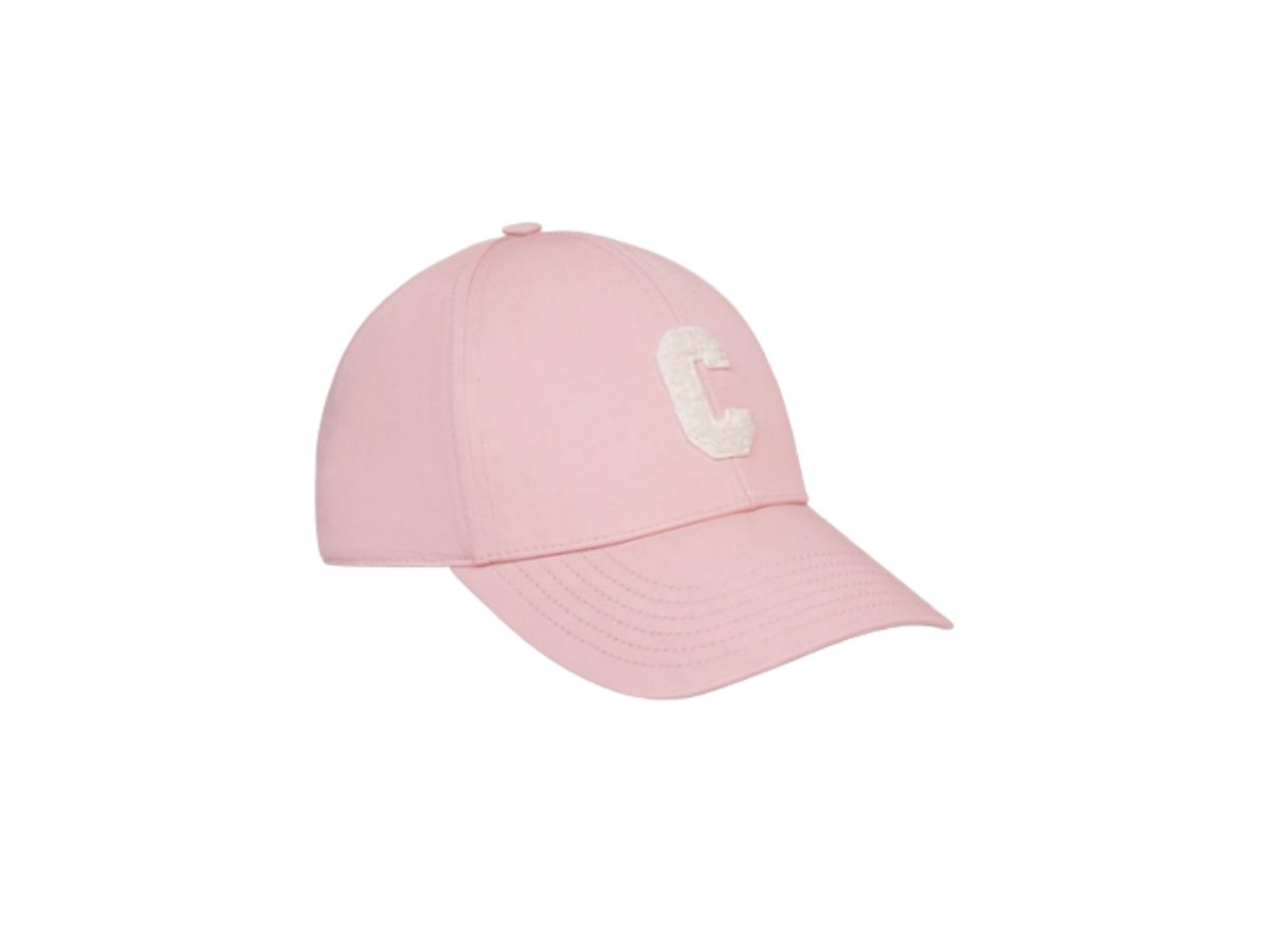 Shop CELINE INITIAL BASEBALL CAP IN COTTON (2AUA2969P ) by