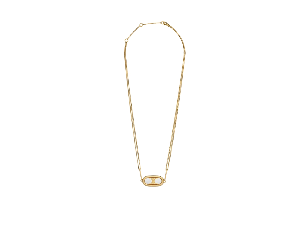 Celine Paperclip and Pearl Chain Convertible Necklace – Fickle Fox Co