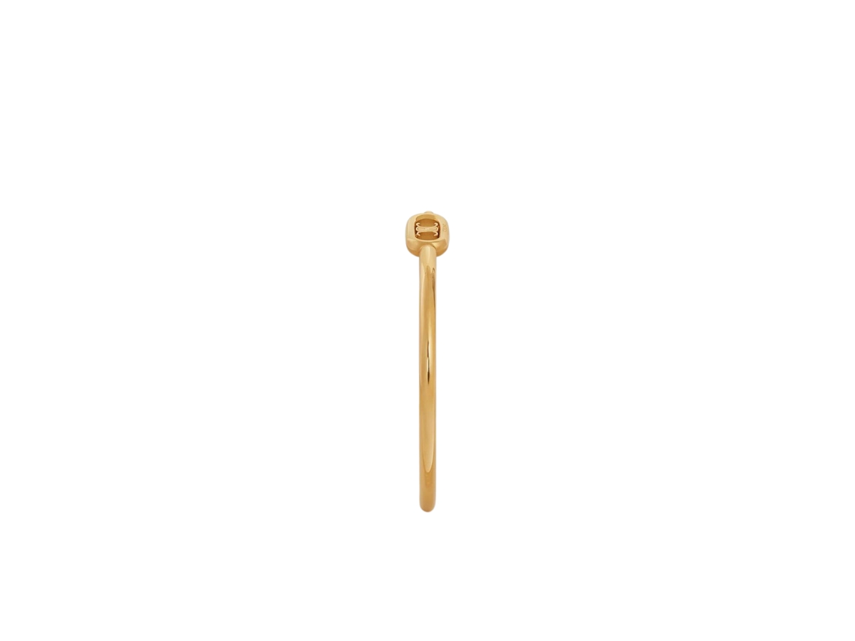 Celine Maillon Triomphe Thin Cuff In Brass With Gold Finish Gold