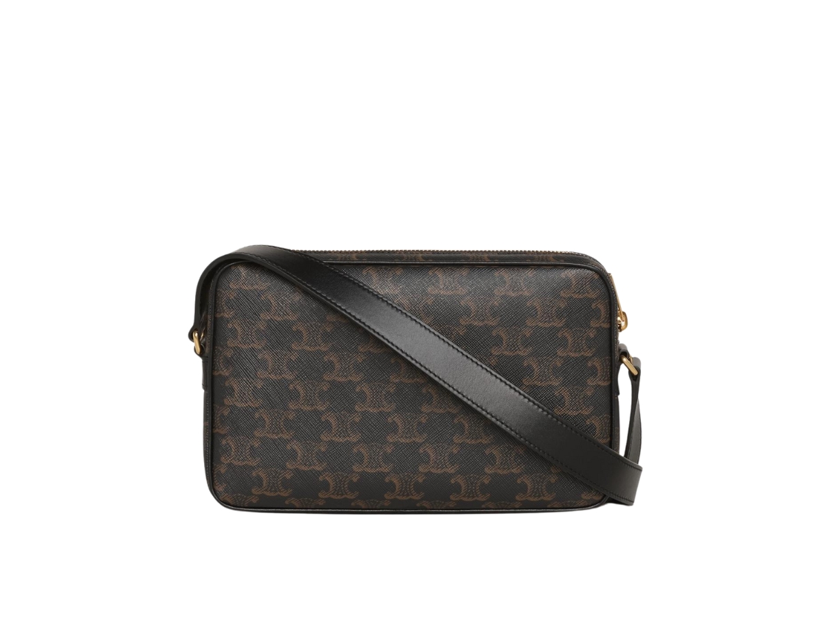 Flap Messenger in TRIOMPHE CANVAS AND CALFSKIN