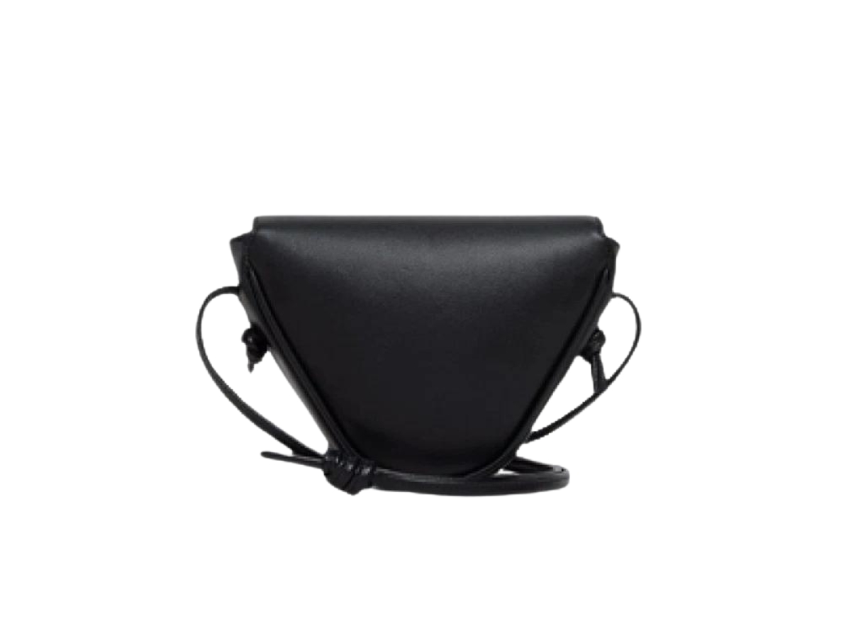 Celine - Logo Print Triangle Calfskin Mini Shoulder Bag