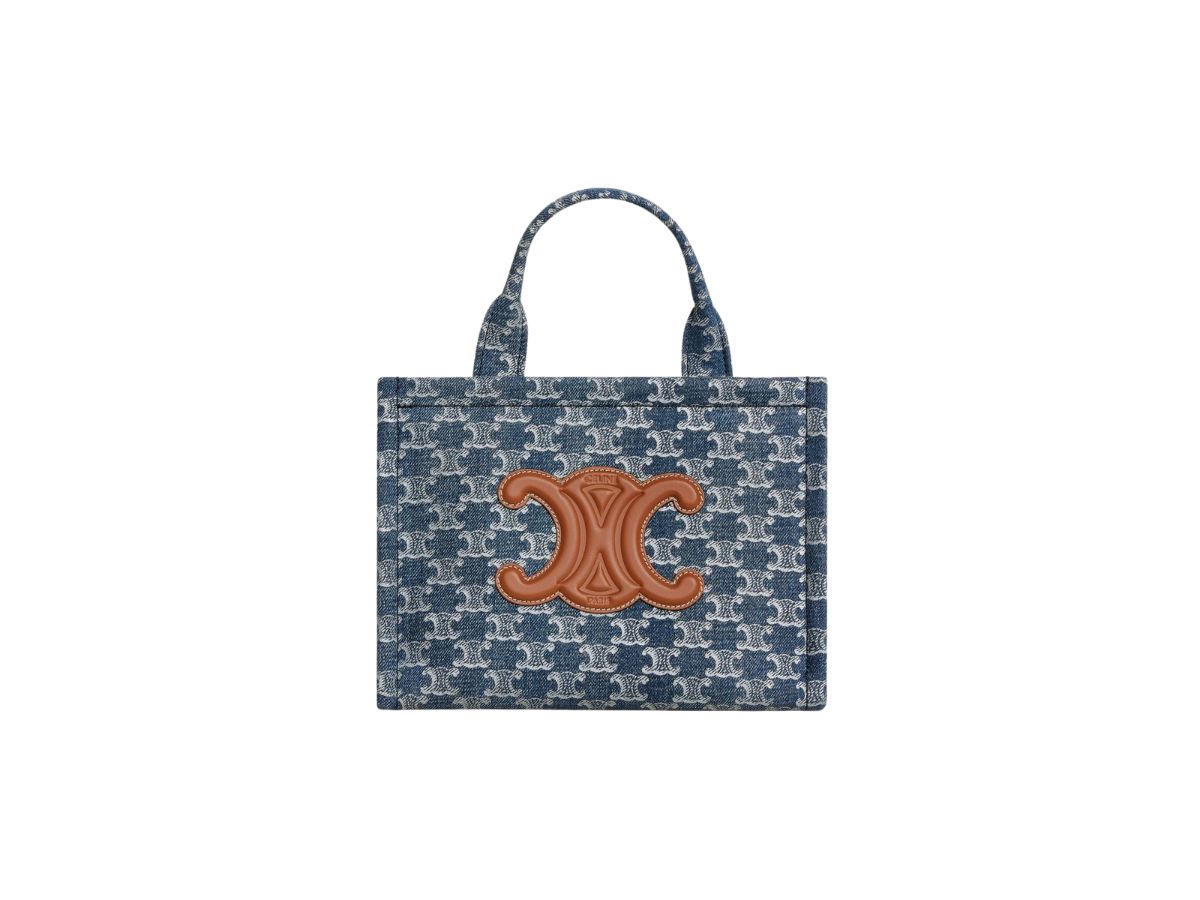 CELINE Small cabas Thais in denim【関税込/送料込】 Women's Small cabas Thais in denim | CELINE | 24S