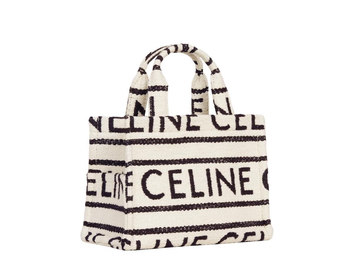 CELINE CABAS SMALL THAIS IN TEXTILE WITH CELINE ALL-OVER